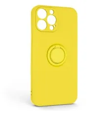 Чохол до мобільного телефона Armorstandart Icon Ring Apple iPhone 13 Pro Max Yellow (ARM68678)