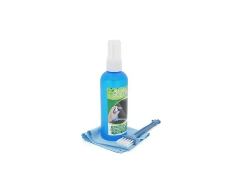 Універсальний чистячий набір Voltronic Cleaning Screen Kit 3in1 80ml, brush, microfiber (YT-CK/80)