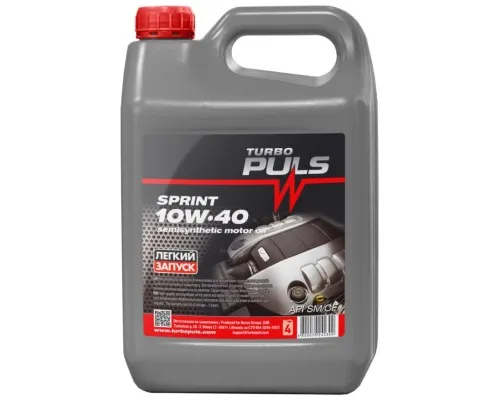 Моторна олива TURBO PULS Sprint 10W-40, 3,6л (75389)