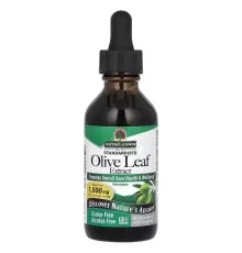 Трави Nature's Answer Екстракт листя оливи без спирту, 1500 мг, Olive Leaf Extract, 60 (NTA-00653)