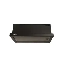Витяжка кухонна Ventolux GARDA 60 BK (700) LED 2S