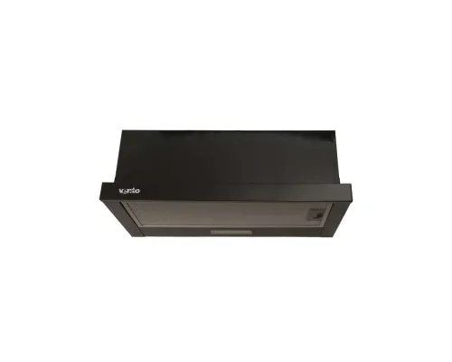 Витяжка кухонна Ventolux GARDA 60 BK (700) LED 2S