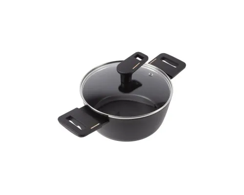 Каструля Bergner Copper, з кришкою 20 см (BG-30293-BK)