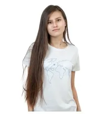 Футболка Sol's Pioneer Women World Map білий XL (03579102/104XL)
