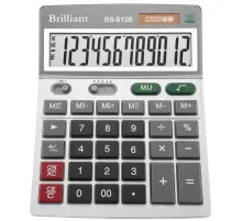 Калькулятор Brilliant BS-812 (S/B) (BS-812)