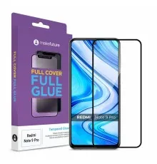 Скло захисне MakeFuture Xiaomi Redmi Note 9 Pro Full Cover Full Glue (MGF-XRN9P)