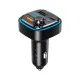 FM модулятор XO BCC08 автомобільний зарядний пристрій MP3/PD/2USB/3,1A Чорни (XO-BCC08)