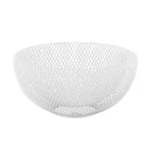 Фруктовниця Ardesto Midori 25х25х12см, метал, білий (AR0902W)