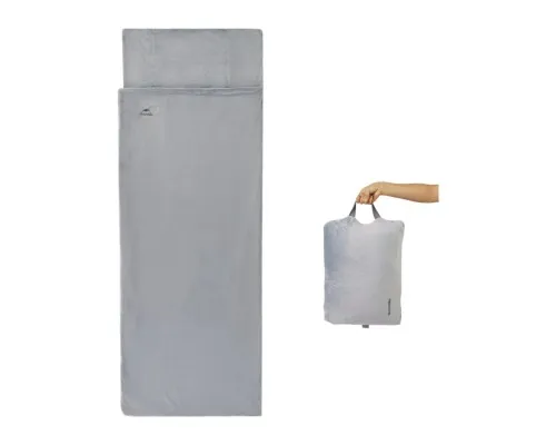 Спальний мішок Naturehike CNK2300SD022, світло-сірий (6976507667333)
