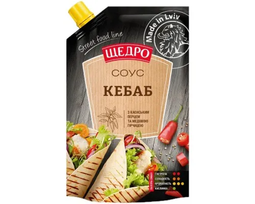 Соус Щедро Кебаб 180 г (4823097412275)