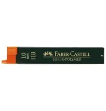 Грифель для механічного олівця Faber-Castell Super-Polymer НВ (діаметр 1,0 мм), 12 штук в пеналі (11943)