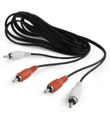 Кабель мультимедійний 2xRCA M to 2xRCA M 1.8m Cablexpert (CCA-2R2R-6)