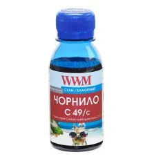 Чорнило WWM Canon GI-490 100г Cyan (C49/C-2)