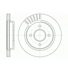 Гальмівний диск REMSA 6160.10