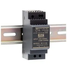 Блок живлення для систем відеоспостереження MeanWell HDR-30-12