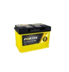 Акумулятор автомобільний FORTIS 75 Ah/12V низький Euro (FRT75-00L)