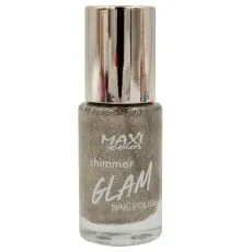Лак для нігтів Maxi Color Shimmer Glam Nail Polish 01 (4823097122648)