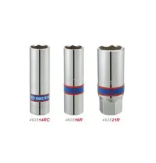 Головка торцева KING TONY 1/2" свічкова 21 мм шестигранна (463521R)