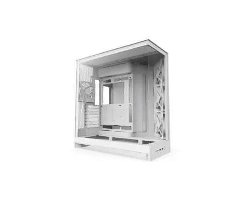 Корпус для ПК NZXT H9 Flow Dual-Chamber All White (CM-H92FW-01)