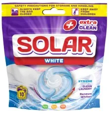 Капсули для прання Solar Household White Для білих речей 10 шт. (4820269930445)