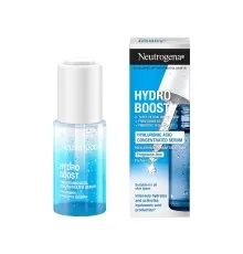 Сироватка для обличчя Neutrogena Hydro Boost Hyaluronic Acid Concentrated Serum З гіалуроновою кислотою 15 мл (3574661632926)