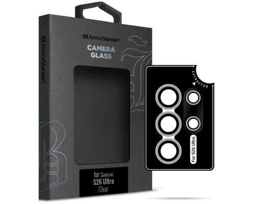 Скло захисне Armorstandart Supreme BI camera Samsung S26 Ultra Clear (ARM90424)
