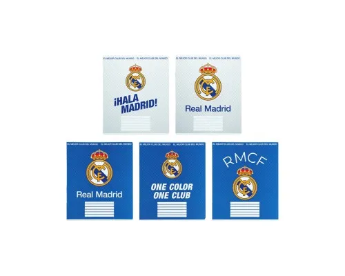 Зошит Kite Real Madrid, 12 аркушів, лінія (RL26-234)