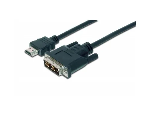 Кабель мультимедійний HDMI M to DVI M 2.0m 18+1pin Assmann (AK-330300-020-S)