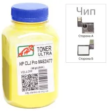 Тонер HP CLJ Pro M452/477 60г Yellow +chip AHK (3202787)