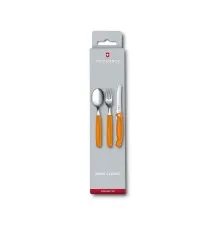 Набір столових приборів Victorinox SwissClassic Table Set 3 шт Orange (6.7192.F9)