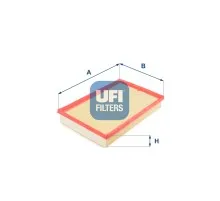 Повітряний фільтр для автомобіля UFI 30.158.00