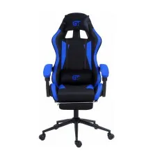 Крісло ігрове GT Racer X-2324 Black/Blue (X-2324 Fabric Black/Blue)