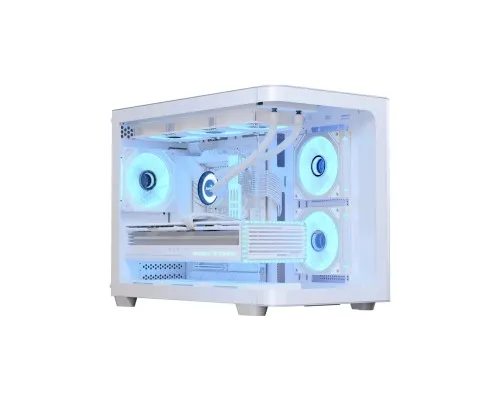 Корпус для ПК AeroCool P300C-G-WT-v1 White (ACCS-PN02033.21)