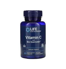 Вітамінно-мінеральний комплекс Life Extension Вітамін С та біо-Кверцетин, Vitamin C and Bio-Quercetin, 60 вегетаріа (LEX-22286)