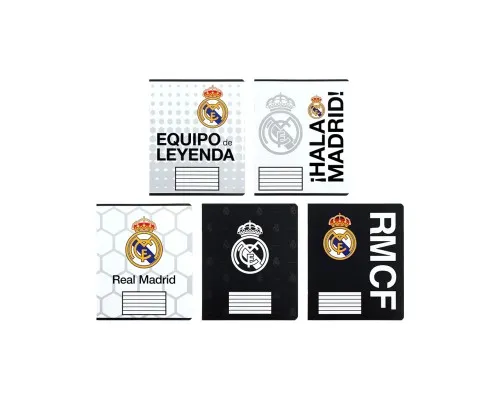 Зошит Kite Real Madrid, 18 аркушів, лінія (RL26-237)