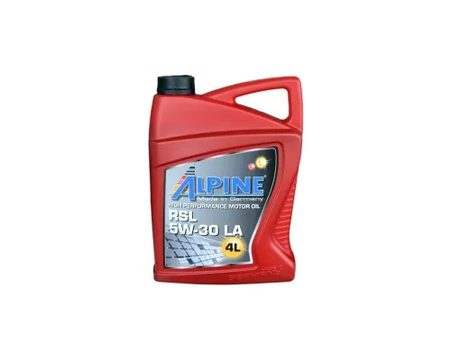 Моторна олива Alpine 5W-30 RSL 4л (0305-4)