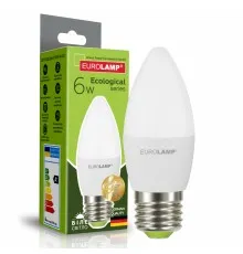 Лампочка Eurolamp LED CL 6W E27 4000K 220V (LED-CL-06274(P))
