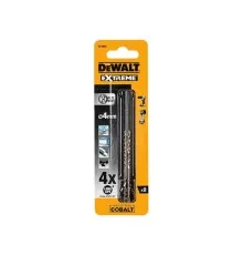 Свердло DeWALT по металу EXTREME INDUSTRIAL COBALT HSS-CO, 4 х 75 х 43 мм, 2 шт (DT4904)