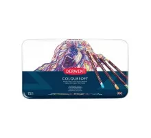 Олівці кольорові Derwent Coloursoft, 72 кольорів (5028252188951)