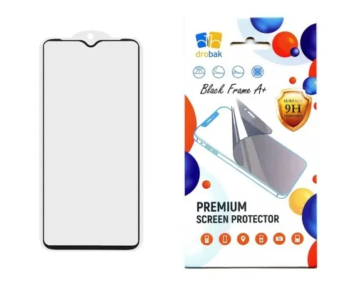 Скло захисне Drobak Samsung Galaxy M34 5G Black Frame A+ (535352)