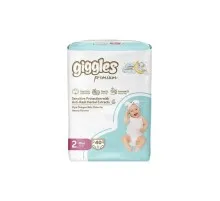 Підгузки Giggles Premium 2 Mini 3-6 кг 40 шт (8680131206889)