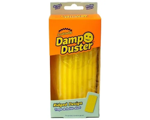 Губка для прибирання Scrub Daddy Damp Duster Для пилу Жовта (5060481022774/5060481023795)
