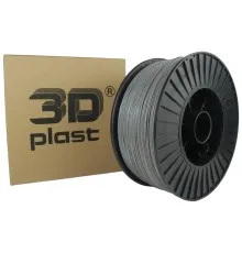 Пластик для 3D-принтера 3Dplast PETG 1.75мм, 3кг, gray (3DPTG1753GRE)
