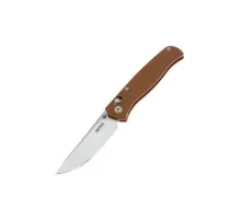 Ніж SRM Medal 255L, Brown Micarta, Stonewash (255L-MN)