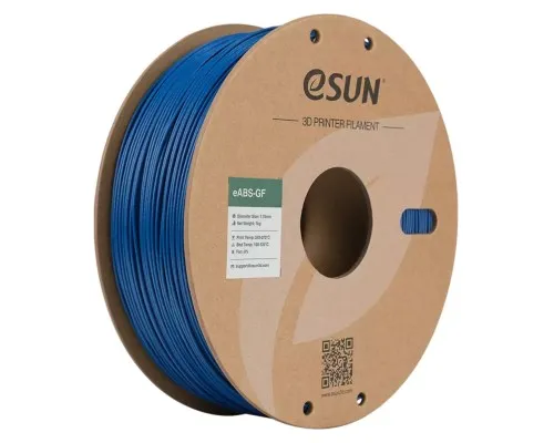 Пластик для 3D-принтера eSUN EABS-GF 1,75mm 1kg BLUE (EABS-GF-P175U1)