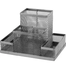 Підставка для дрібниць Axent 155x103x100мм, wire mesh, silver (2117-03-A)