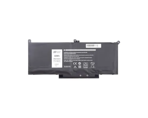 Акумулятор до ноутбука DELL Latitude 7280 (DM3WC) 7.6V 60Wh PowerPlant (NB441167)