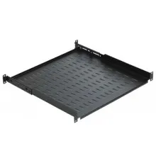 Полка 19" 2U глиб. 350мм, консольна, RAL 9005 Mirsan (MR.RAK2U35.01)