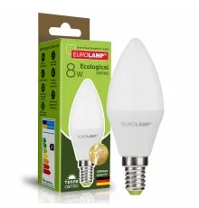 Лампочка Eurolamp LED CL 8W E14 3000K 220V (LED-CL-08143(P))
