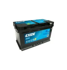 Акумулятор автомобільний EXIDE START-STOP AGM 82Ah Ев (-/+) (800EN) (EK820)